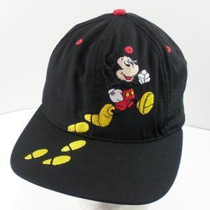 Vintage Disney Mickey Mouse Embroidered Adjustable Baseball Cap